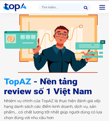 Dự án TopAZ Review nền tảng đánh giá của TopAZ Media